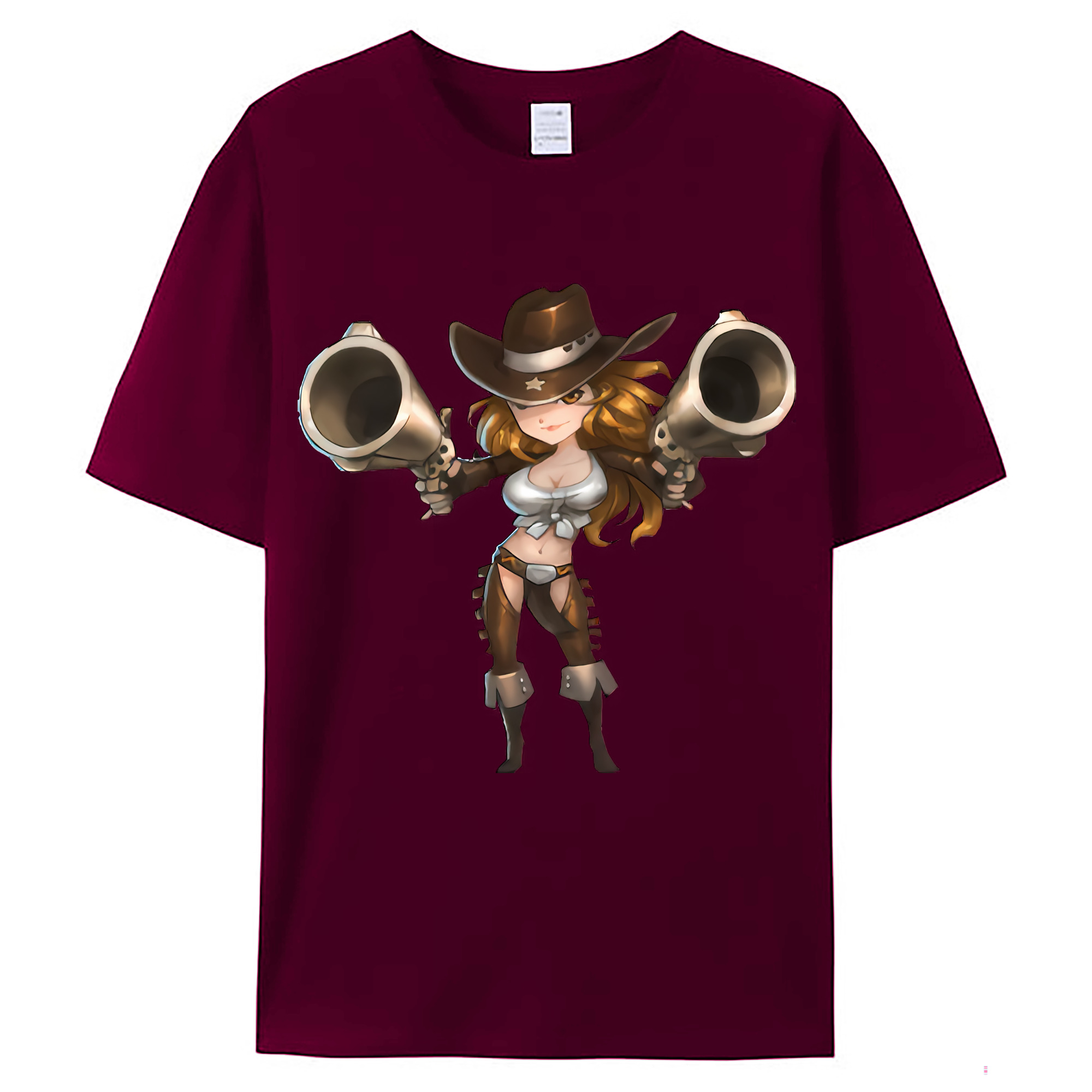 （画像用） リーグ・オブ・レジェンド League of Legends LOL レディースカジュアルプリントTシャツ（綿100％）